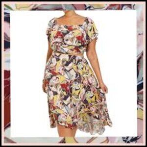 Torrid 2 piece set crop top and skirt size 3